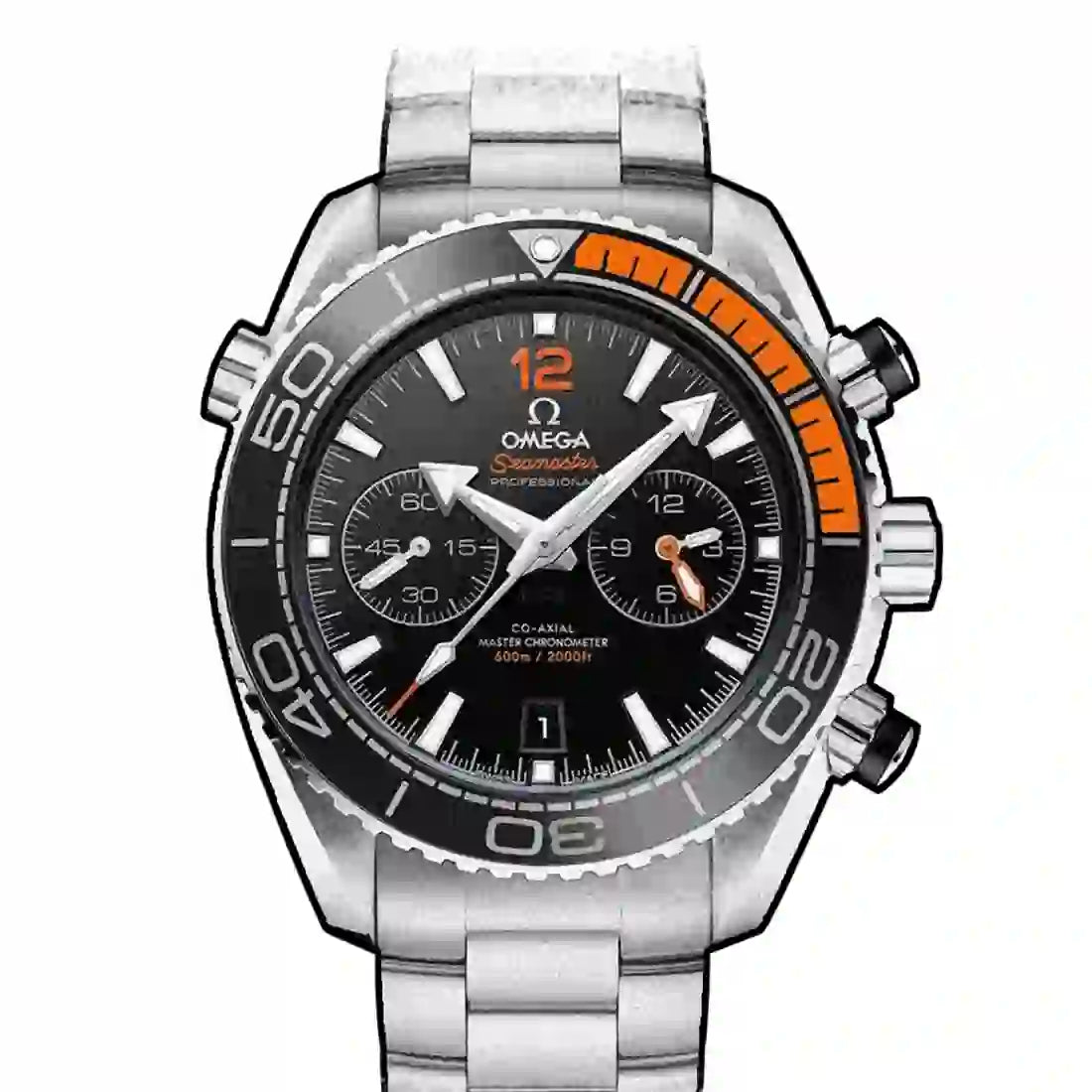 Omega Seamaster Automatic Black 46mm