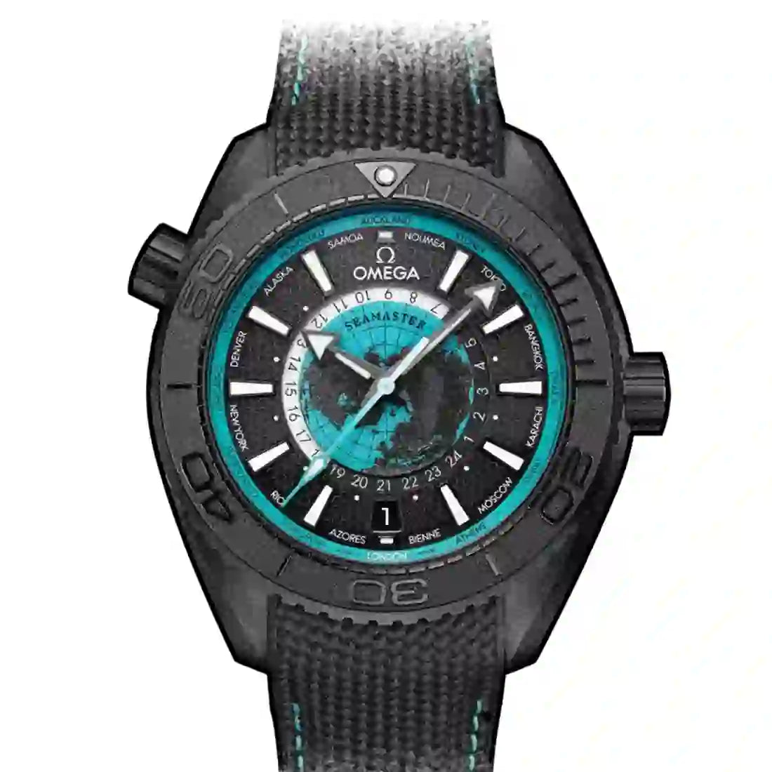 Omega Seamaster Automatic Black 45mm