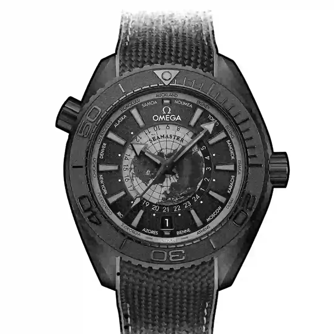 Omega Seamaster Automatic Black 45mm