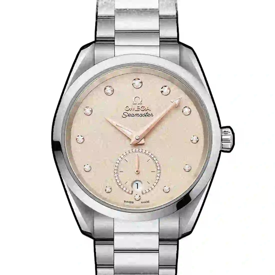 Omega Seamaster Aqua Terra 150M Co-Axial Master Chronometer Automatic Beige 38mm