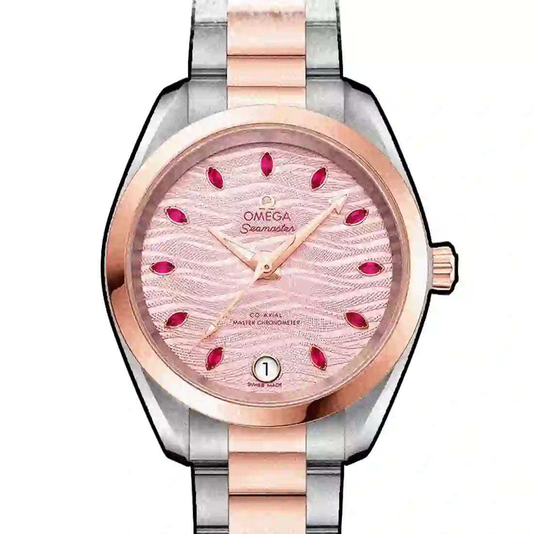 Omega Seamaster Aqua Terra 150 M Co-Axial Master Chronometer Automatic Pink 34mm