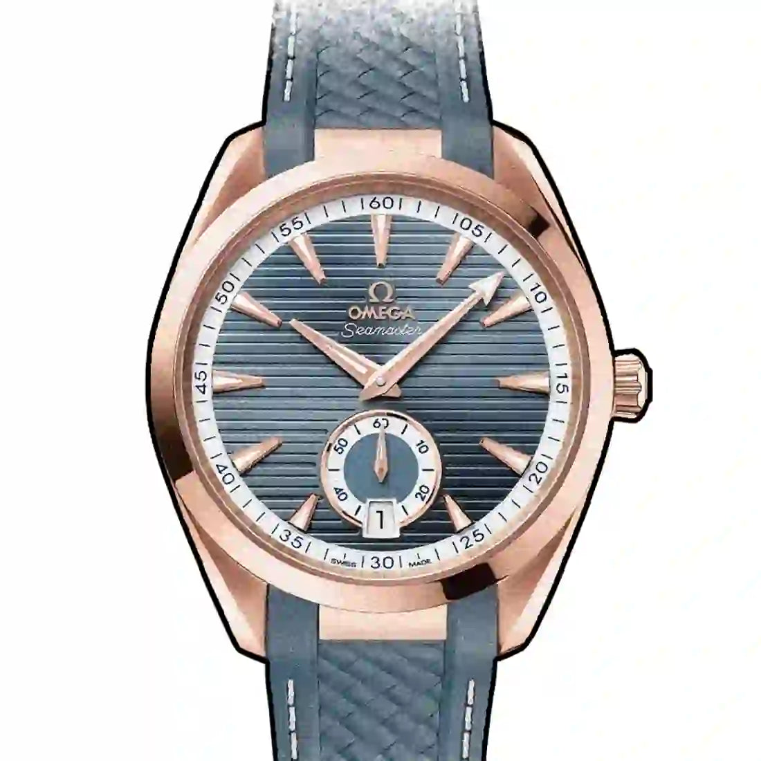 Omega Seamaster Aqua Terra 150M Co-Axial Master Chronometer Automatic Blue 41mm