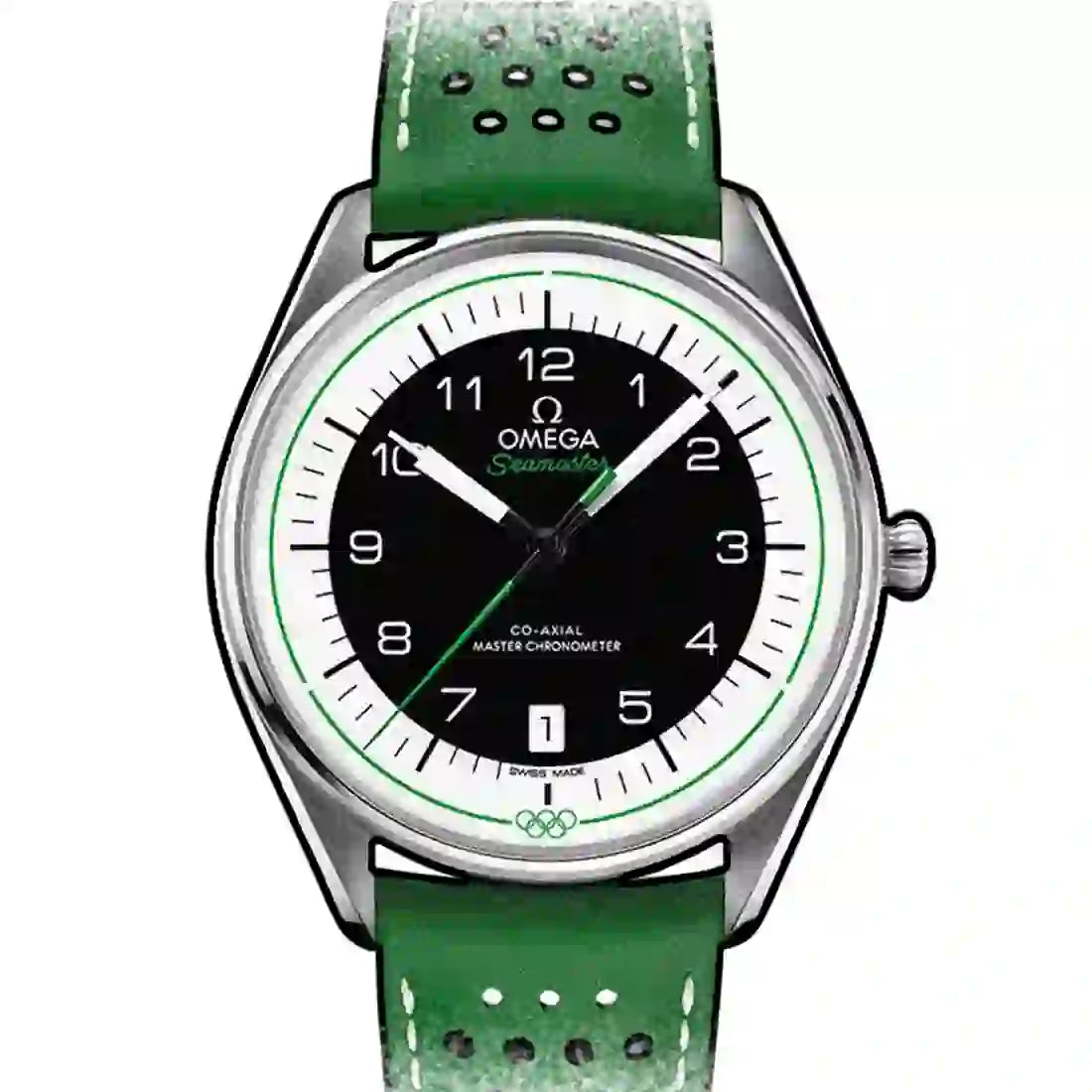 Omega Seamaster Automatic Black 39mm