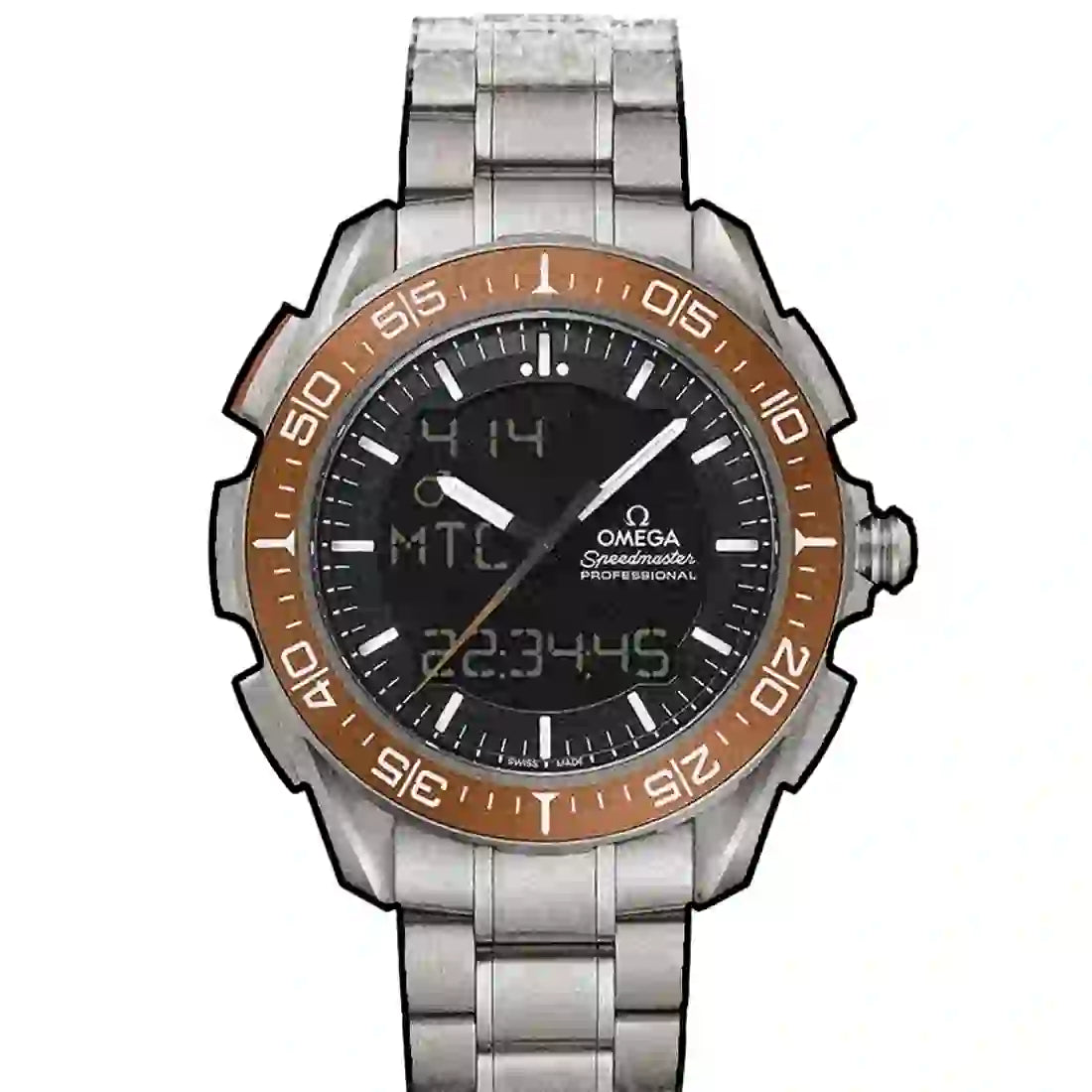 Omega Speedmaster X-33 Marstimer Chronographe Quartz Noir 45mm