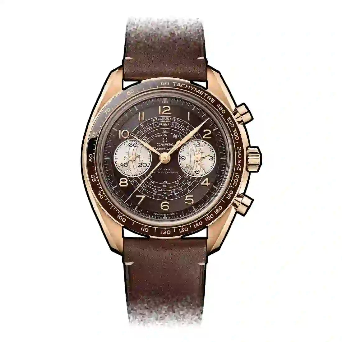 Omega Speedmaster Chronoscope Co-Axial Master Chronomètre Chronographe Remontage Manuel Brun 43mm