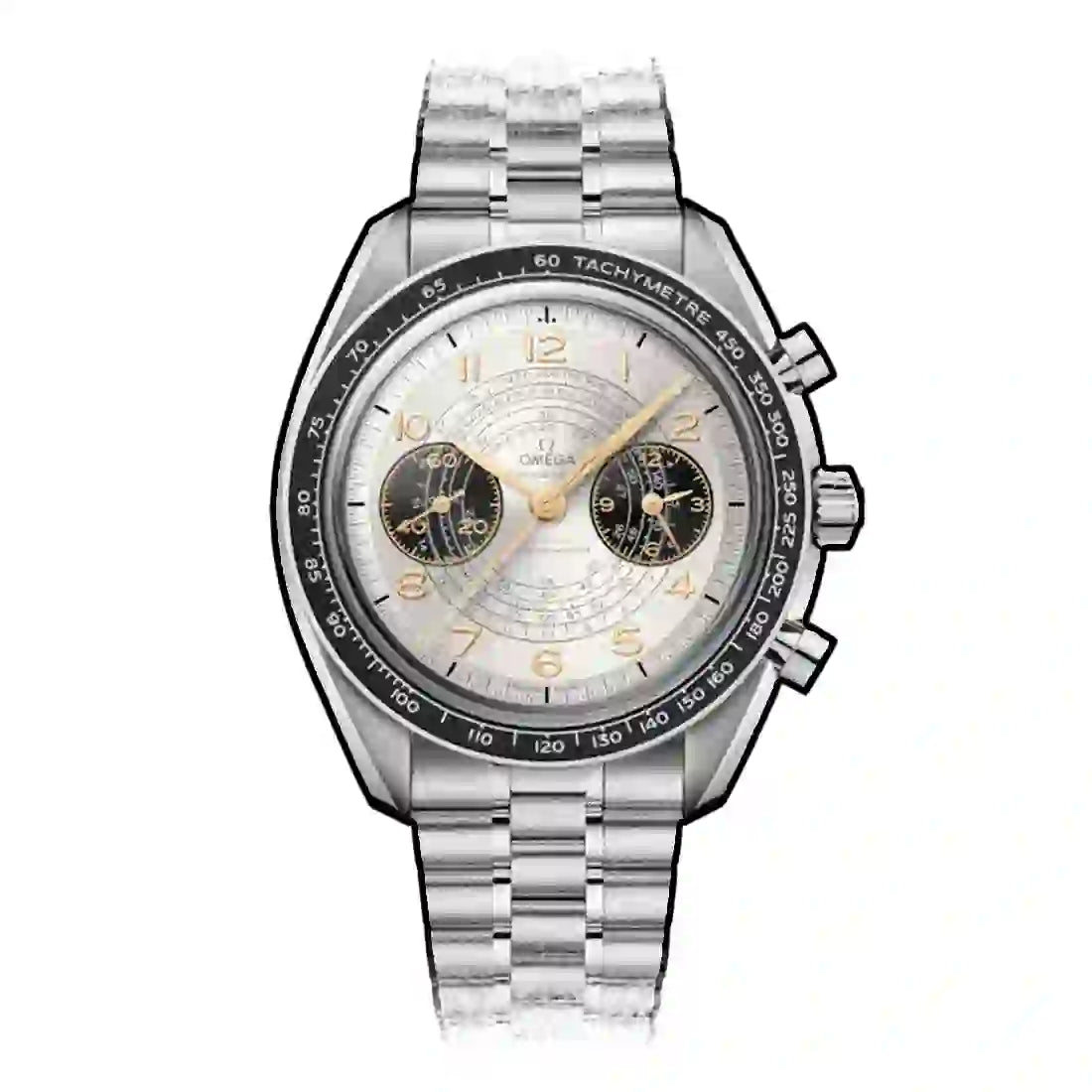 Omega Speedmaster Chronoscope Manual winding Silver 43mm