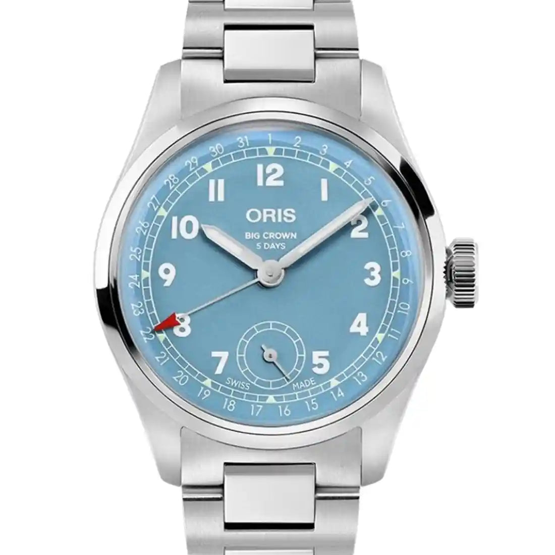 Oris Big Crown Manual winding Blue 38mm