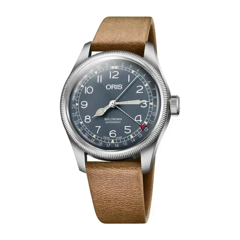 Oris Big Crown 01 754 7785 4065-07 6 20 10 Blue Dial Stainless steel 40mm Watch