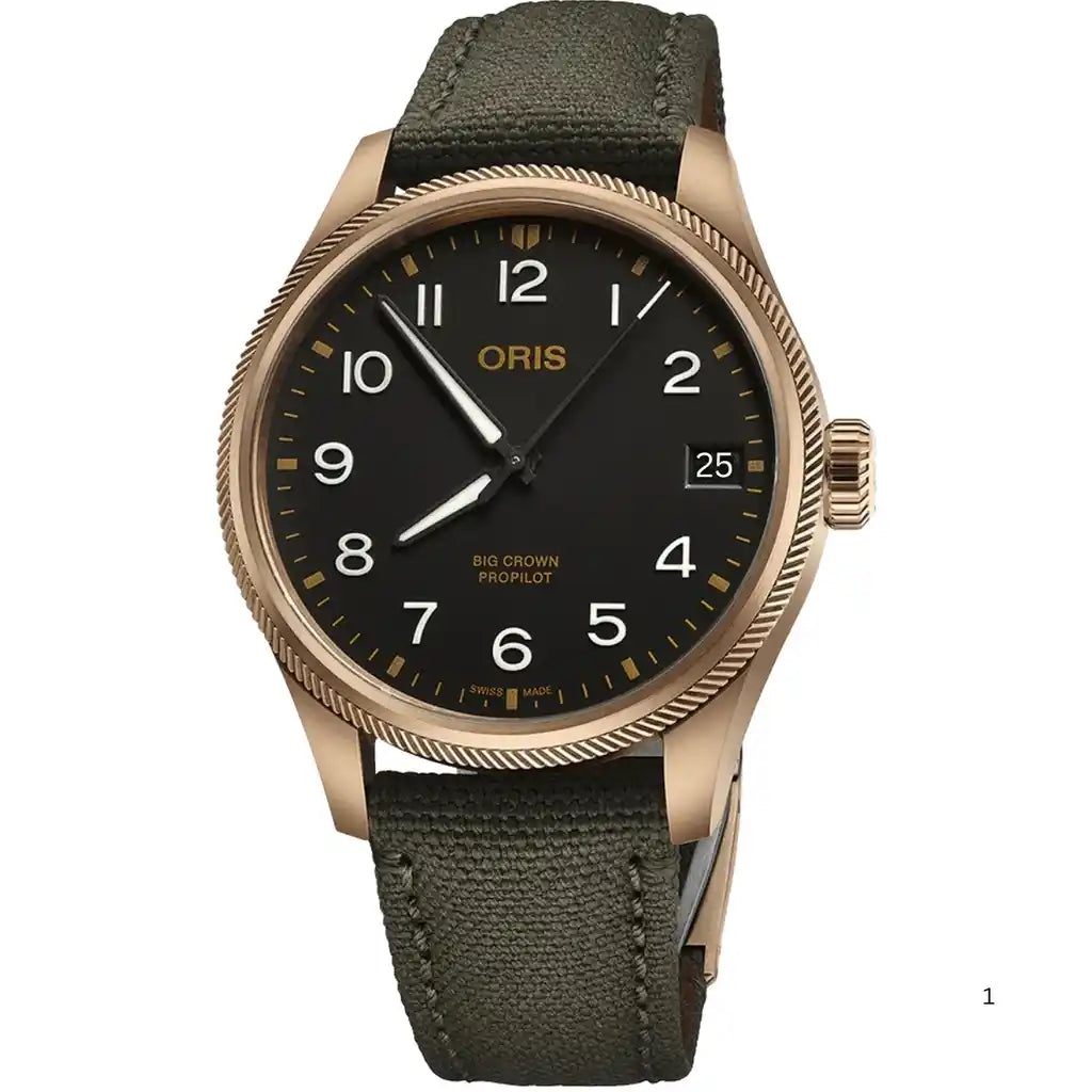 Oris Propilot Automatik Schwarz