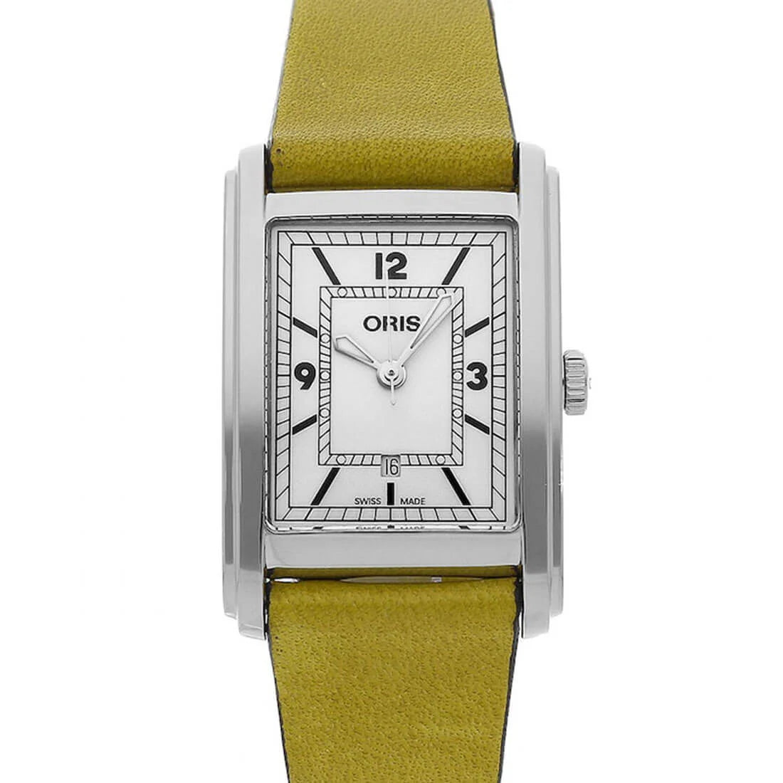 Oris Rectangulaire Automatique Blanc