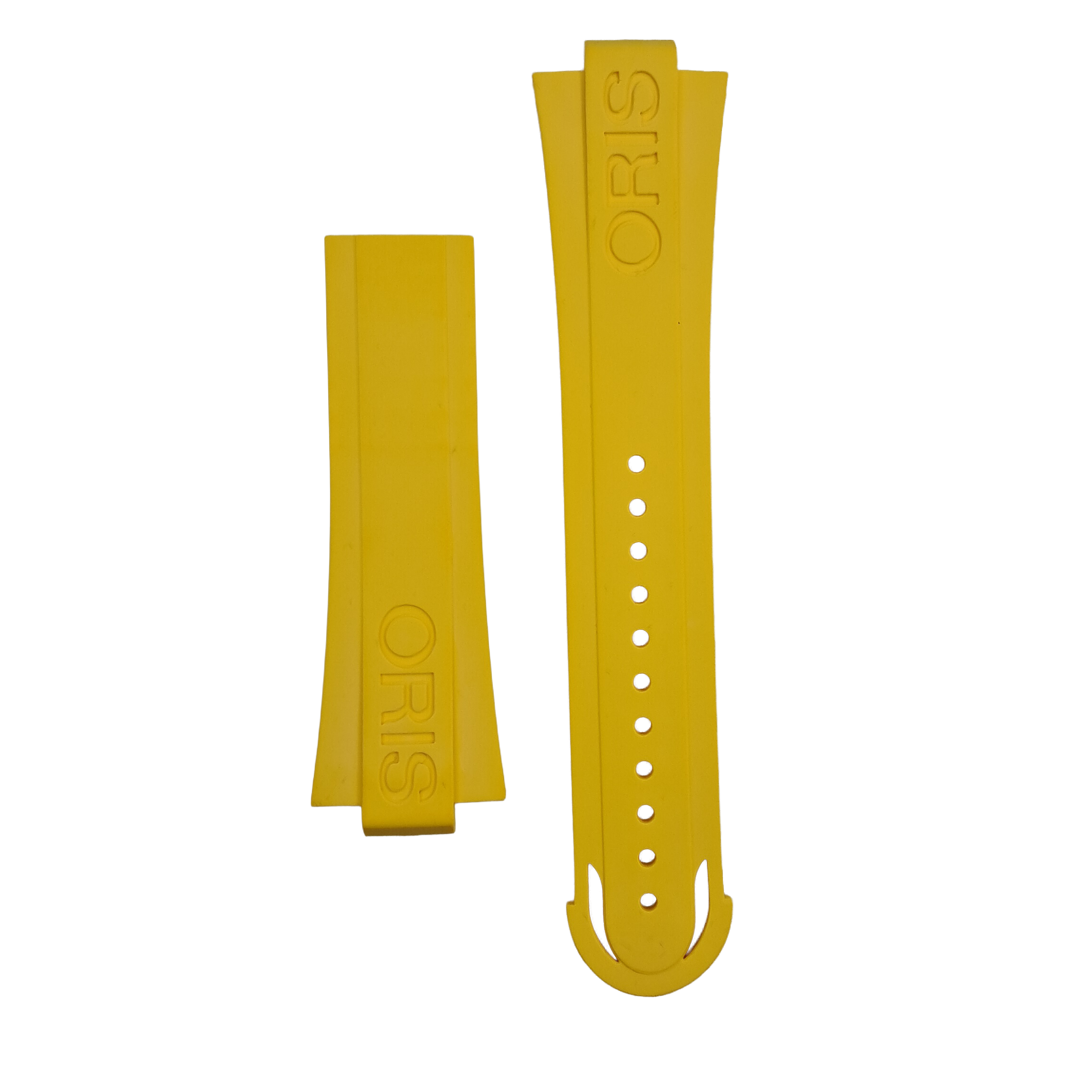 Oris Yellow Rubber Watch Strap – Original Sport Band