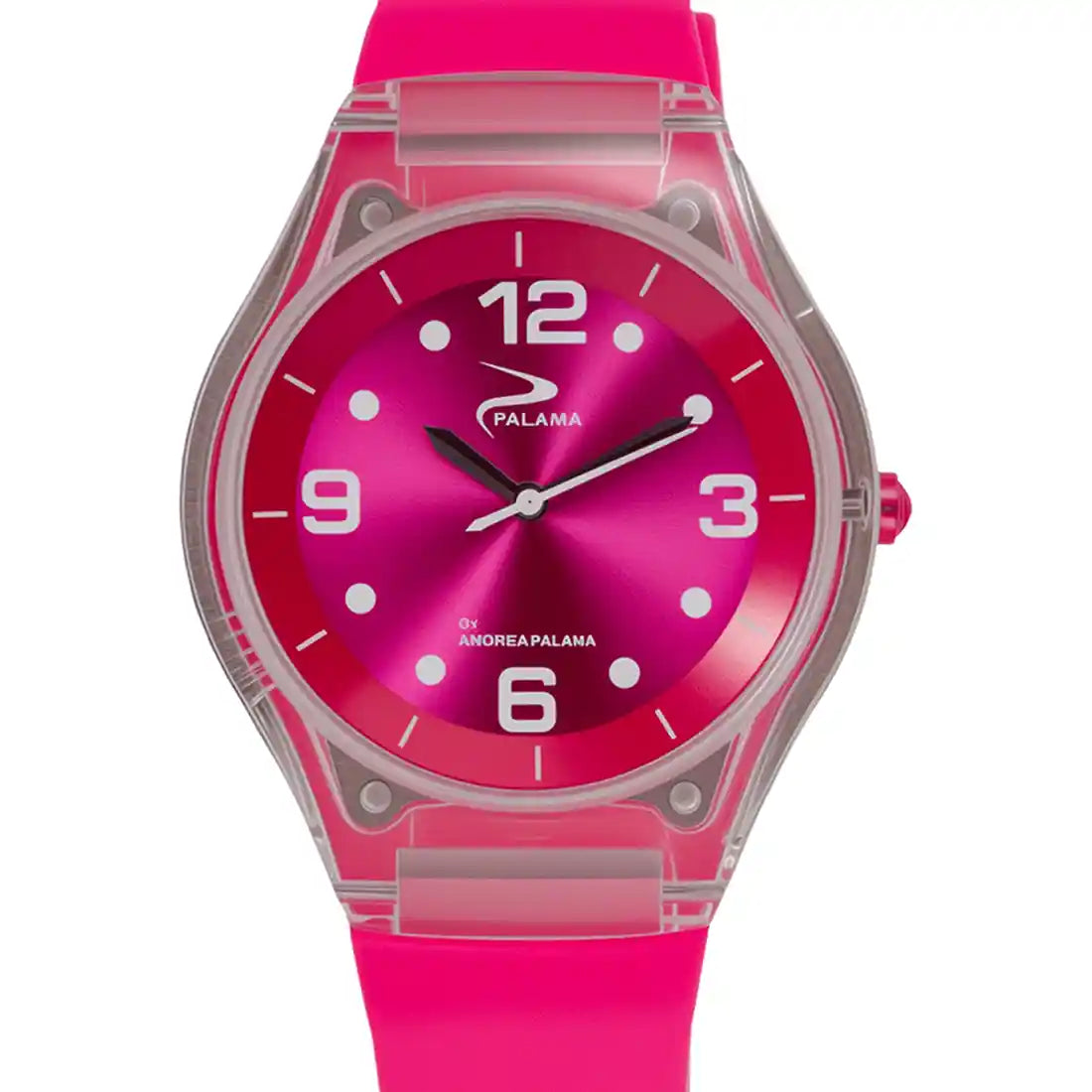 Palama Slim38 Transparence Quartz Fuchsia