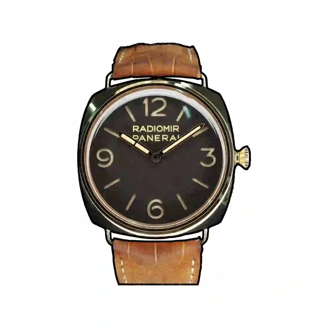Panerai Radiomir Remontage Manuel Noir