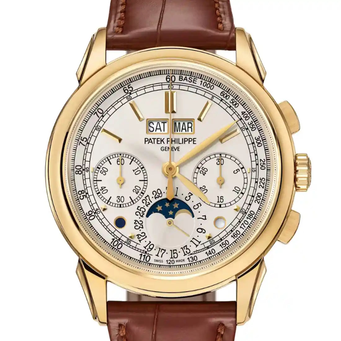 Patek Philippe Grand Complications Manual winding Silvery opaline 41mm