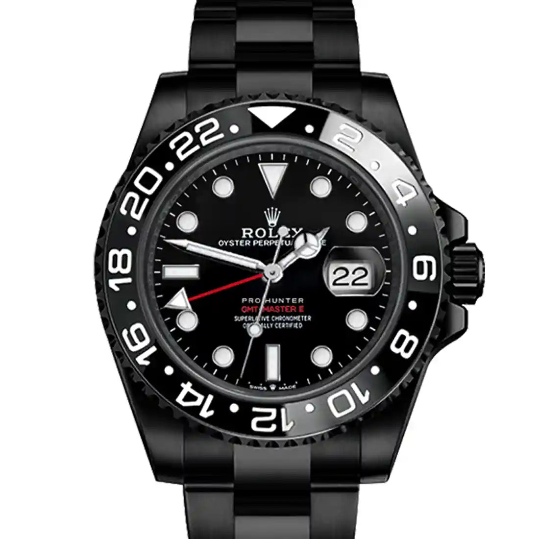 Pro Hunter GMT II Automatik Schwarz