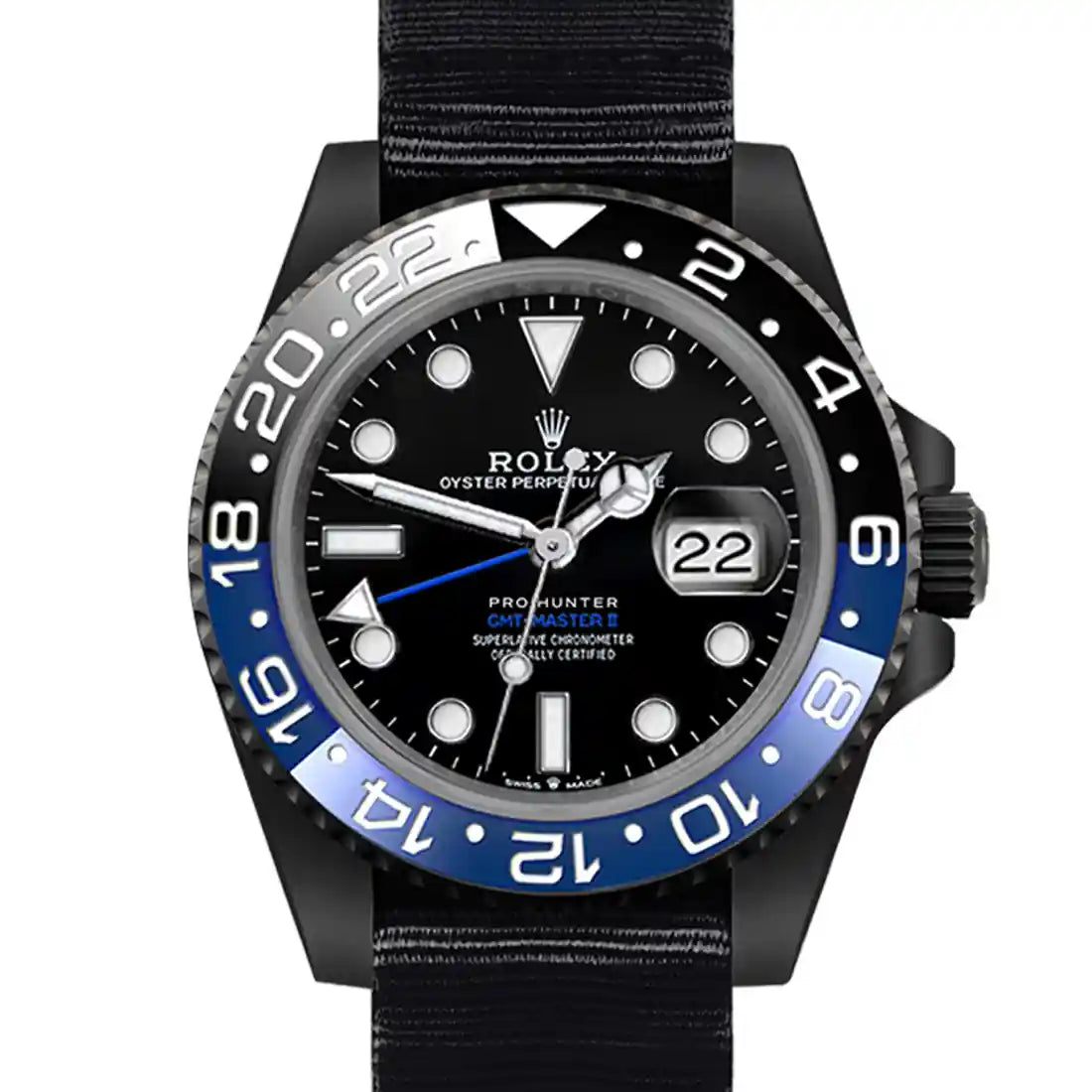 Pro Hunter GMT II Automatik Schwarz