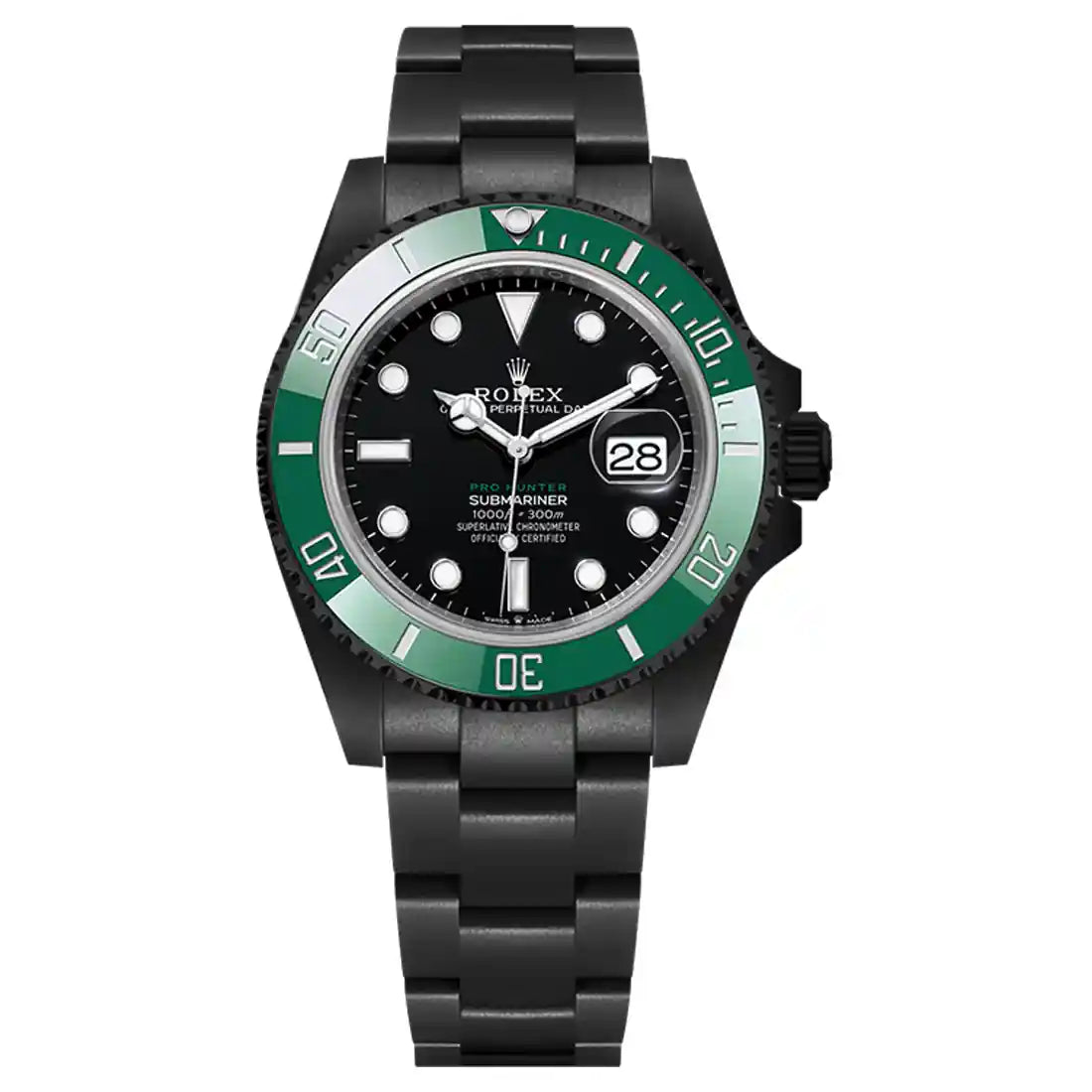 Pro Hunter Submariner Date Automatic Black 41mm