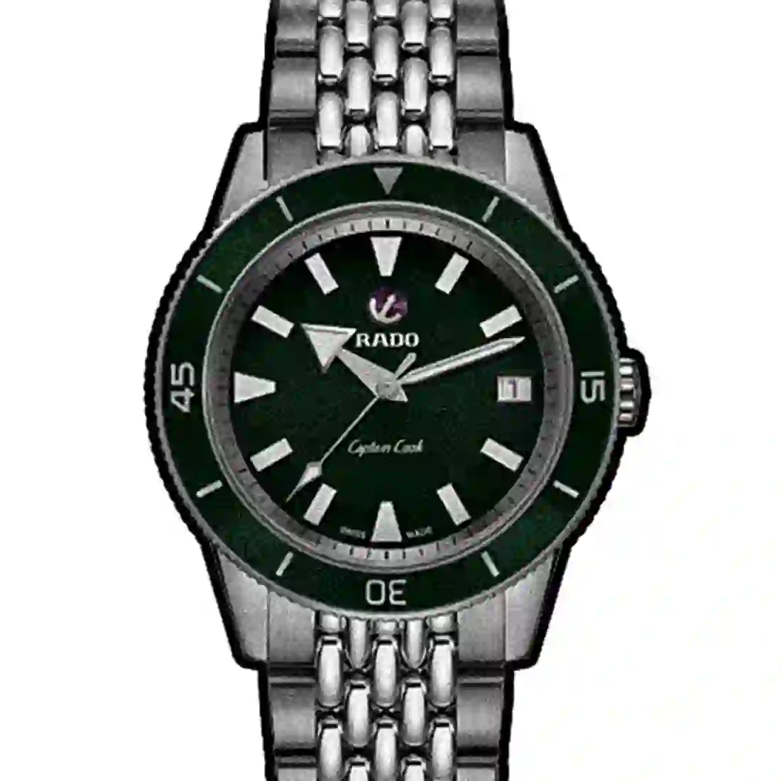 Rado Captain Cook Automatic Green 37mm