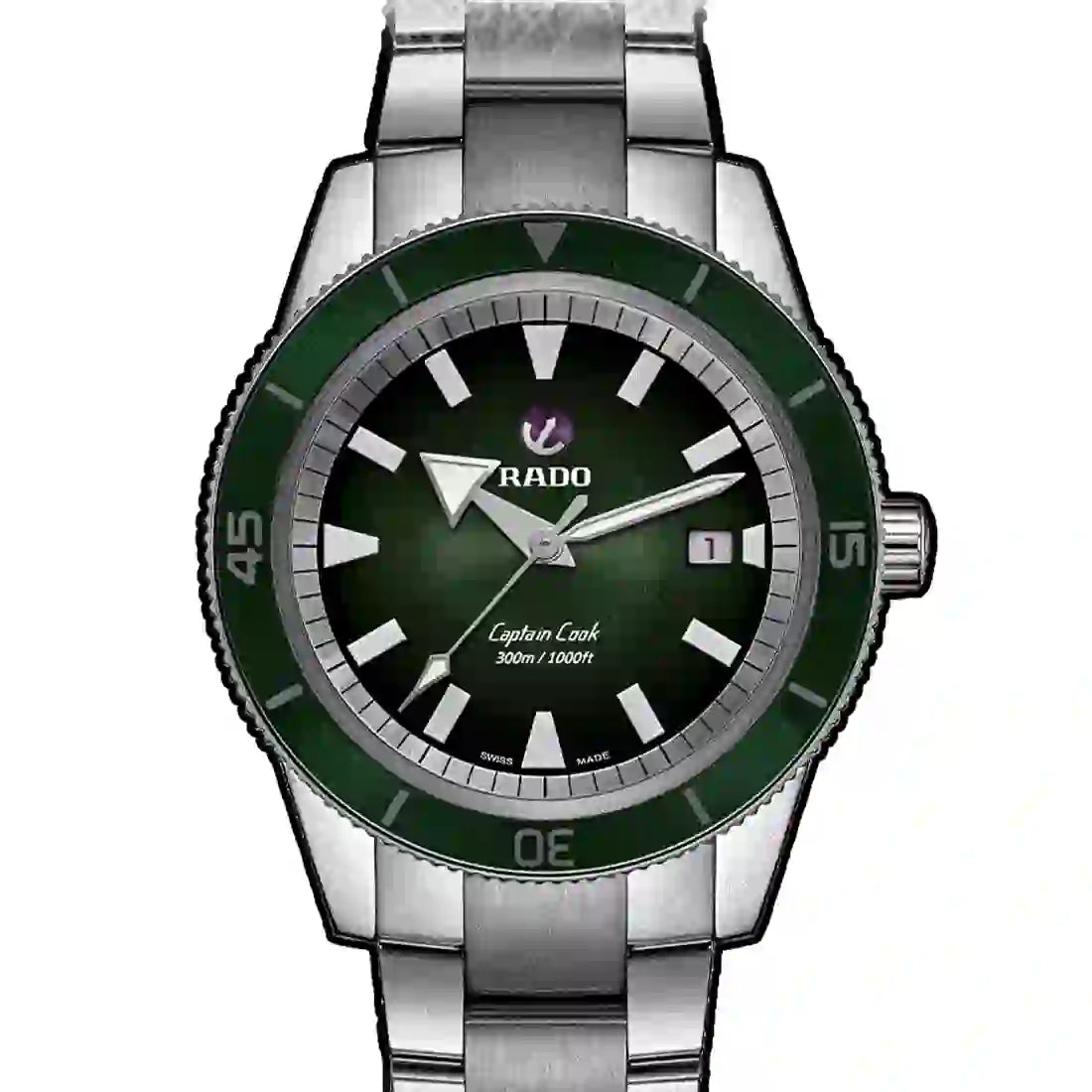 Rado Captain Cook Automatic Groen 42 mm
