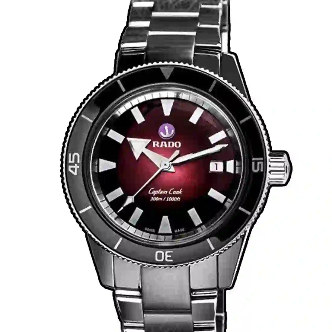 Rado Captain Cook Automatic Red 42mm