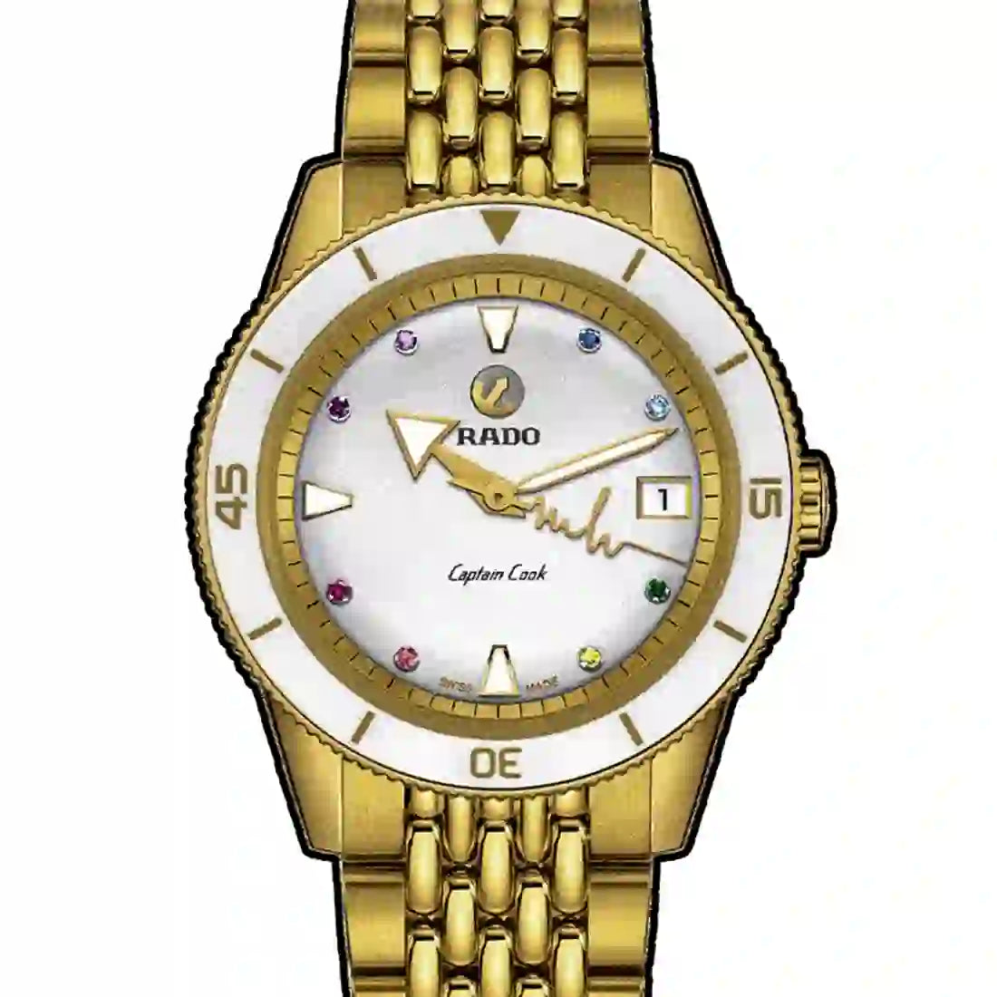 Rado Captain Cook Automatic White 37mm