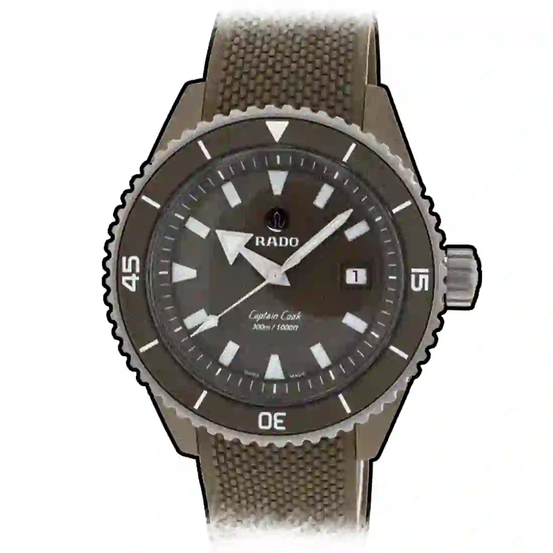 Rado Captain Cook Automatic Groen 43 mm