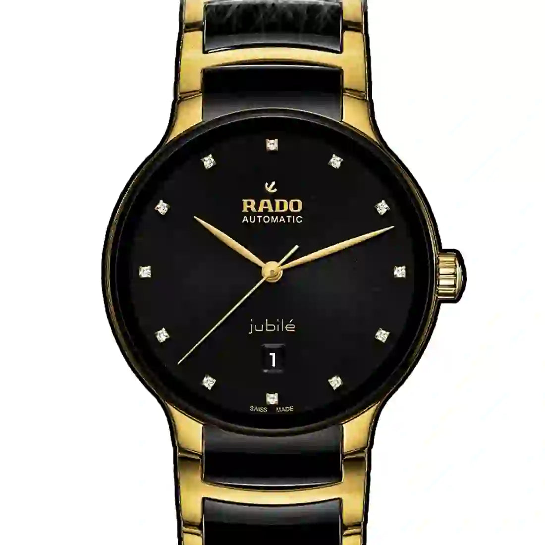 Rado Centrix Automatic Zwart 39 mm