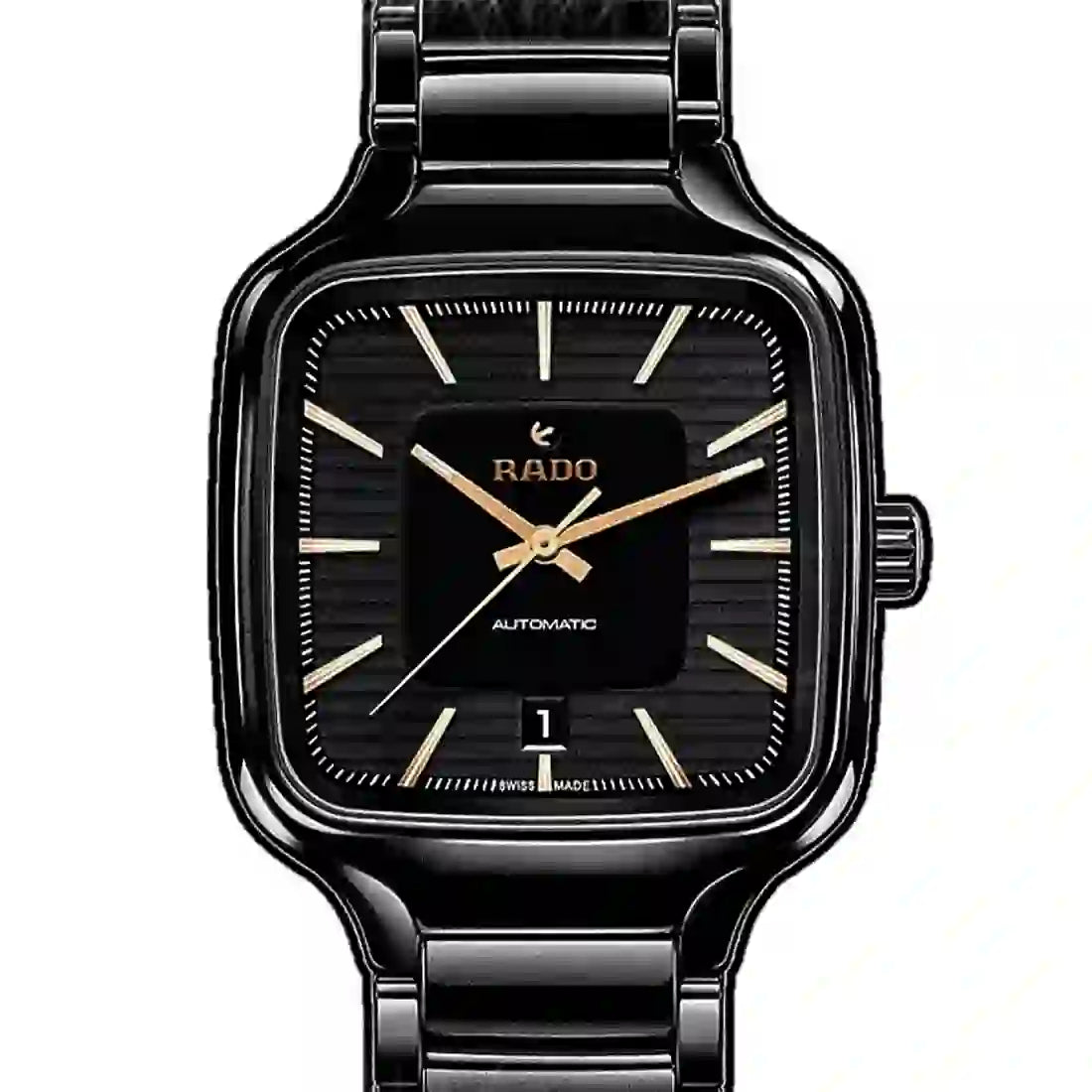 Rado True Carré Automatique Noir 38mm