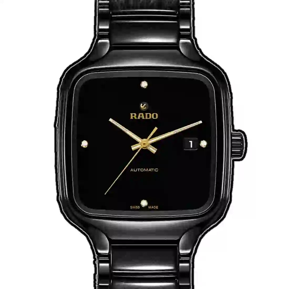 Rado True Carré Automatique Noir 38mm