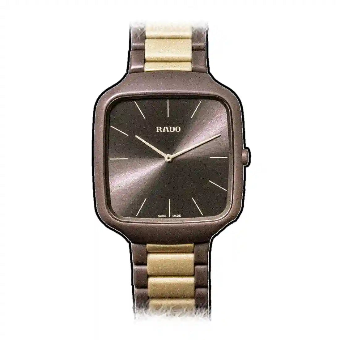 Rado True Thinline Quartz Brun