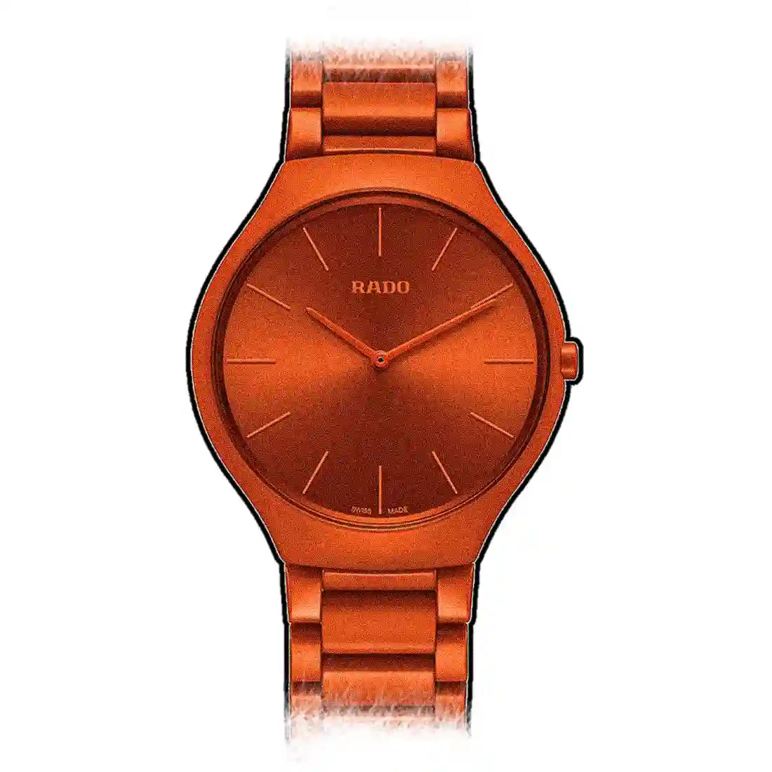 Rado True Thinline Quartz Orange