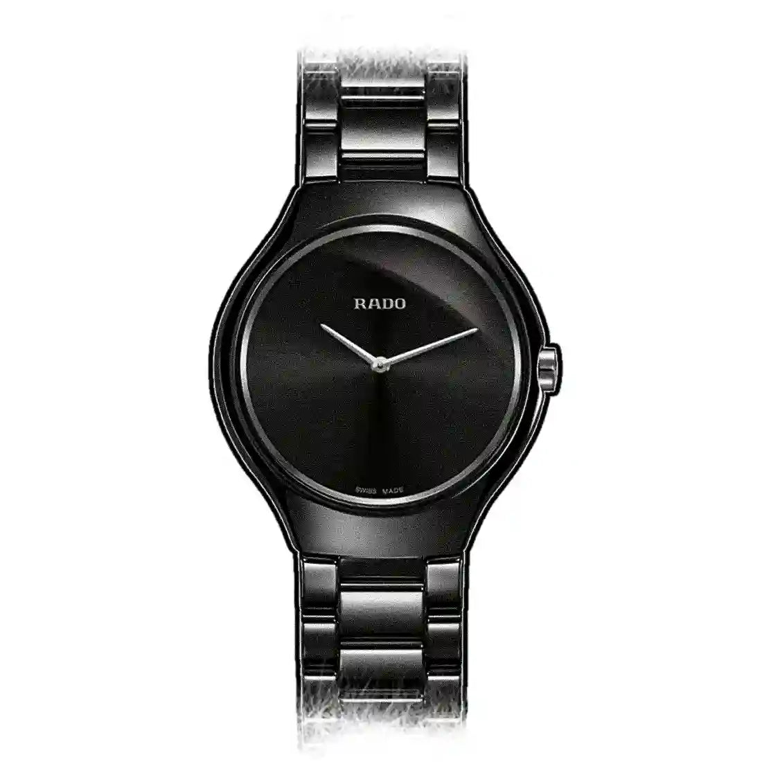 Rado True Thinline Quartz Black 30mm
