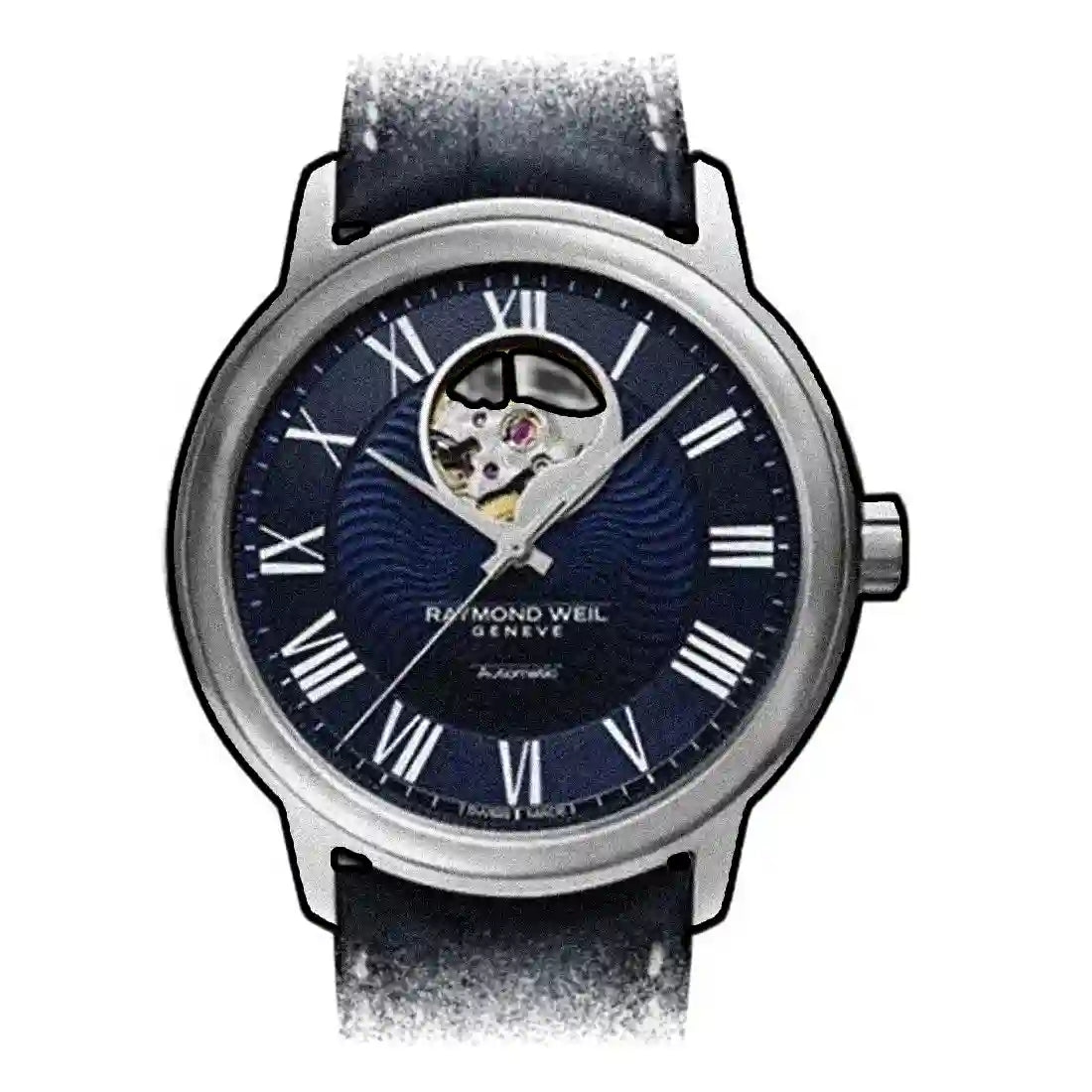 Raymond Weil Freelancer Automatic Blauw