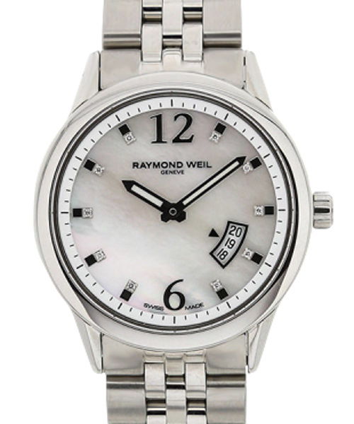Raymond Weil Freelancer Quartz met parelmoer 29 mm