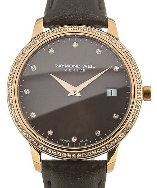 Raymond Weil Toccata Quartz Bruin 34 mm