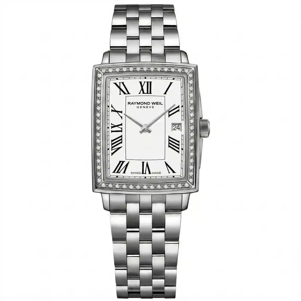Raymond Weil Toccata Quartz White 35mm