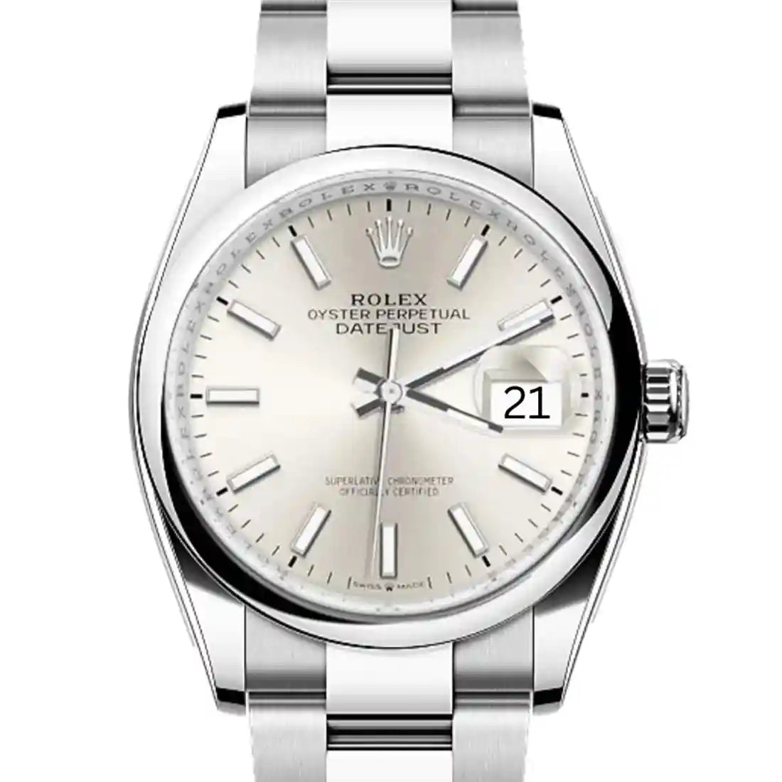 Rolex Datejust Automatik Silber
