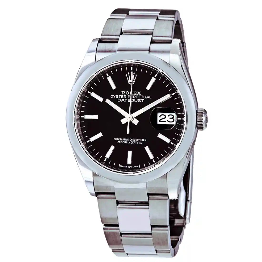 Rolex Datejust Automatik Schwarz