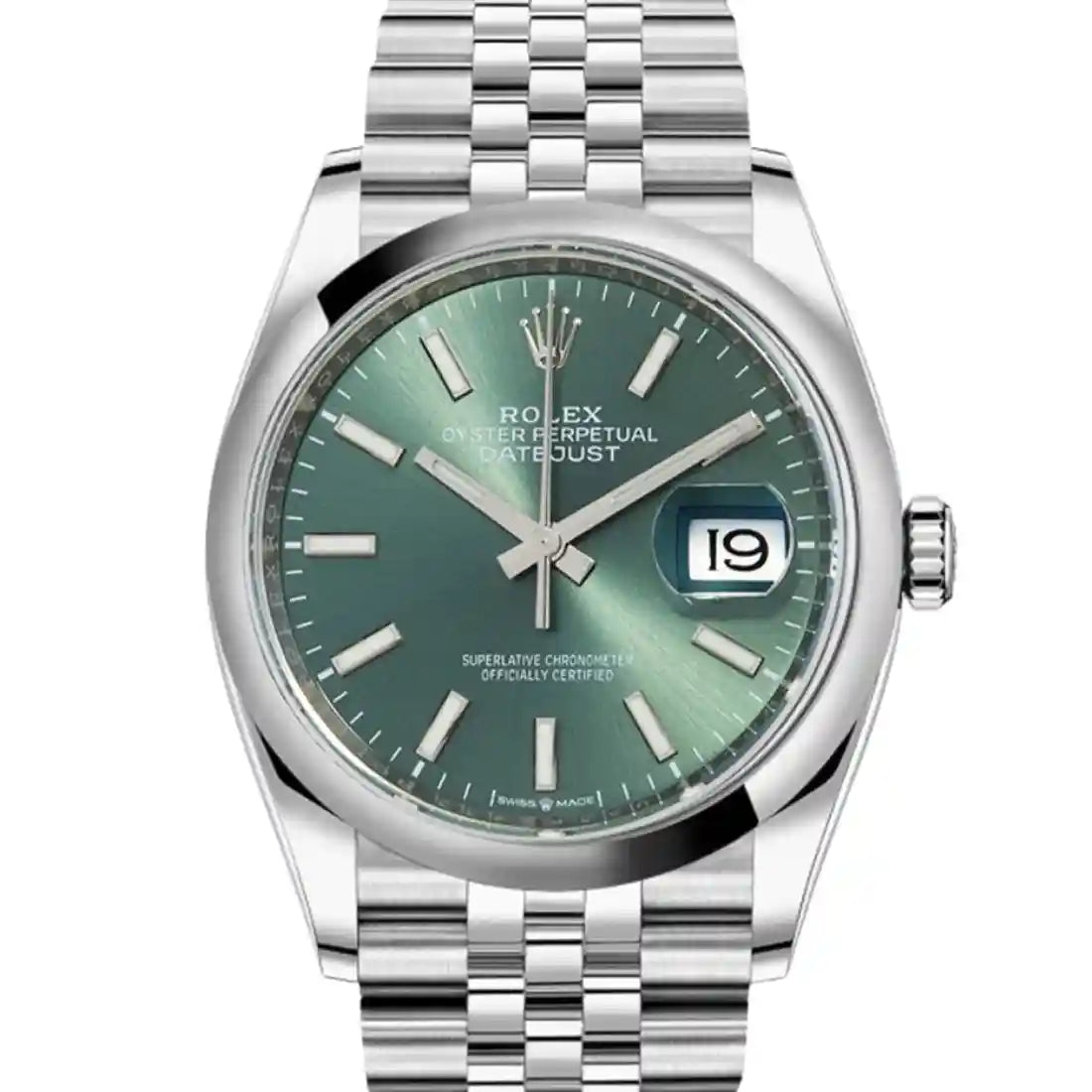 Rolex Datejust Automatik Grün