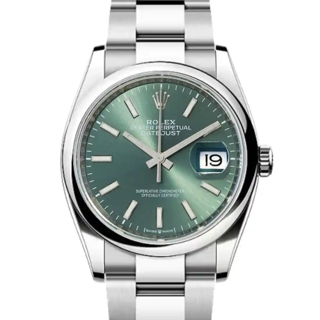 Rolex Datejust Automatik Grün