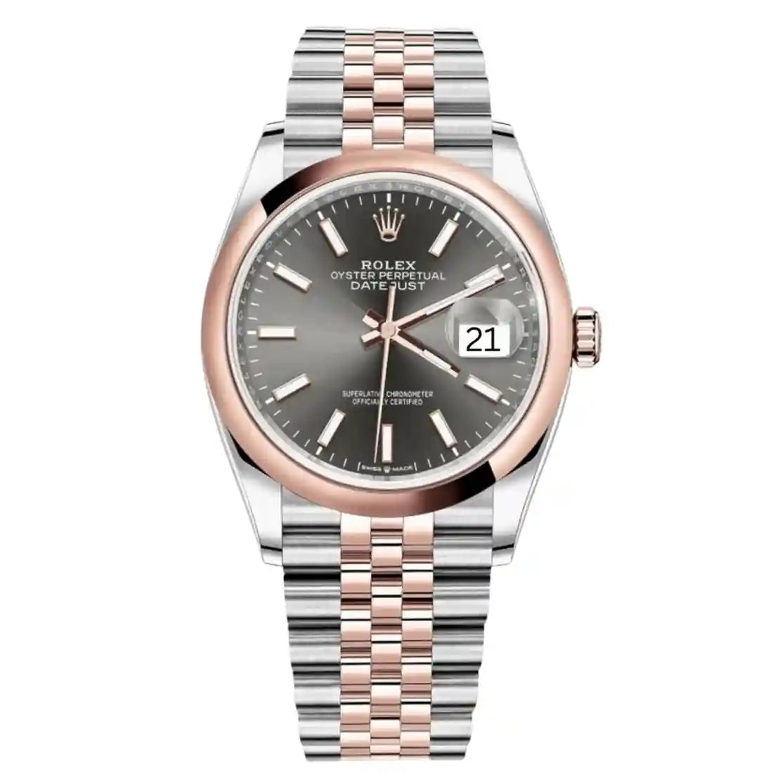 Rolex Datejust Automatik Grau