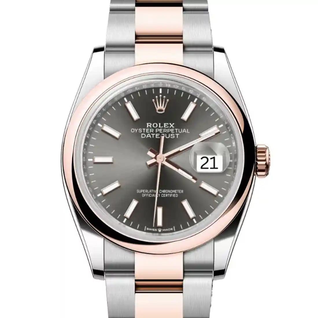 Rolex Datejust Automatik Grau