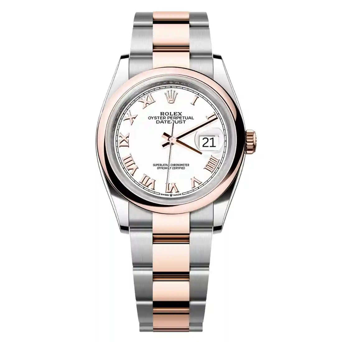 Rolex Datejust Automatik Weiß