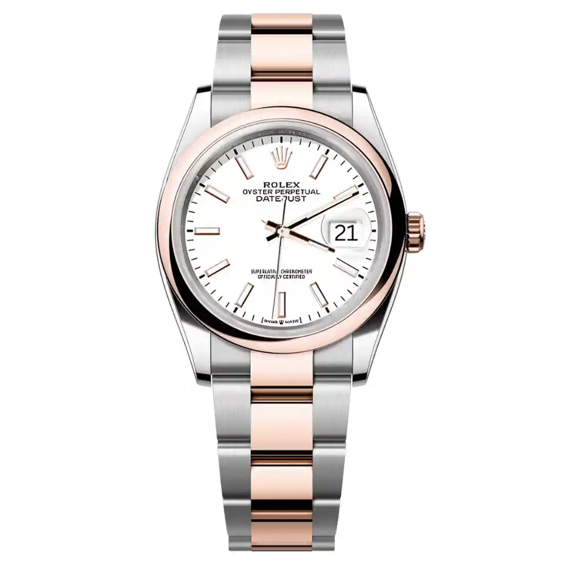 Rolex Datejust Automatik Weiß