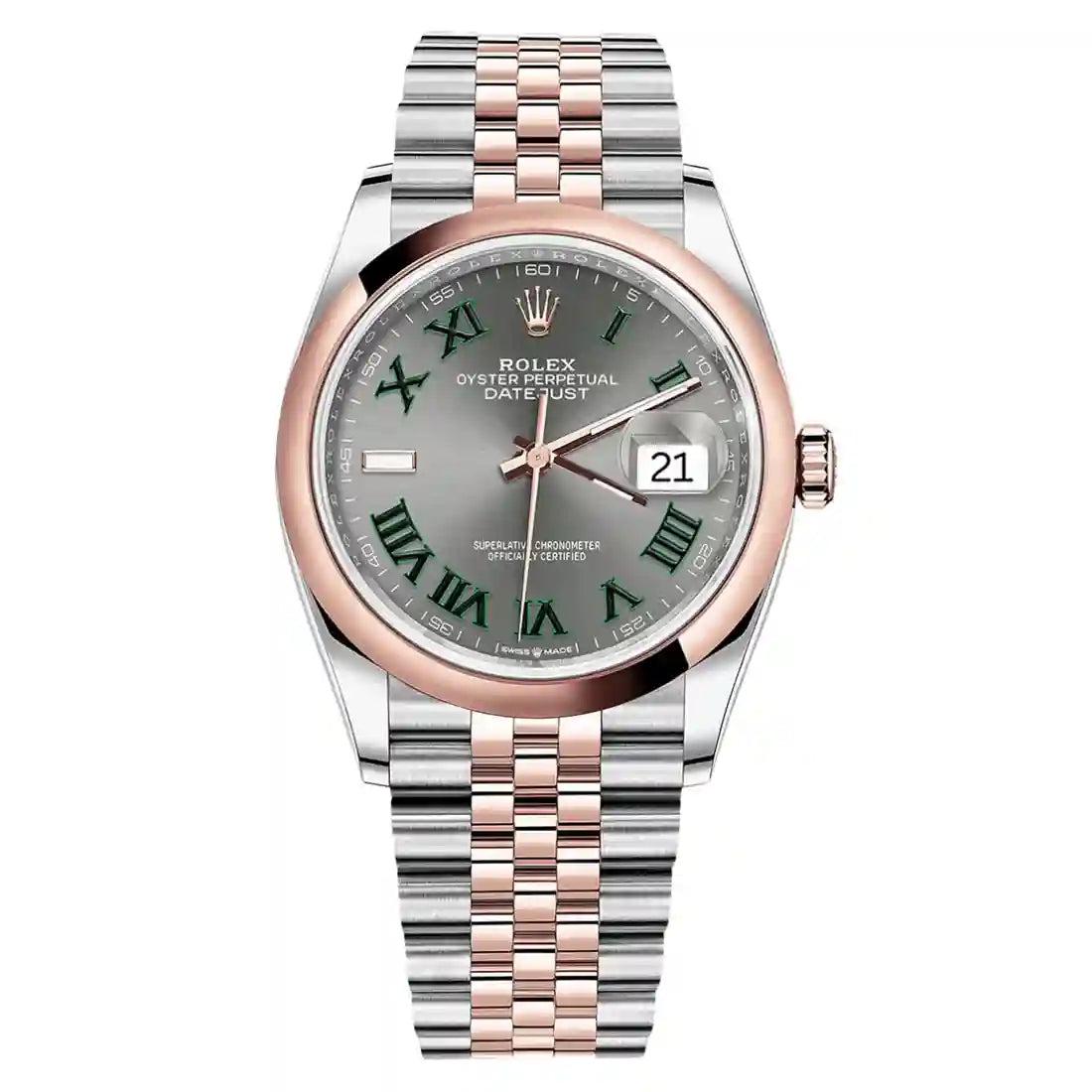 Rolex Datejust Automatik Grau
