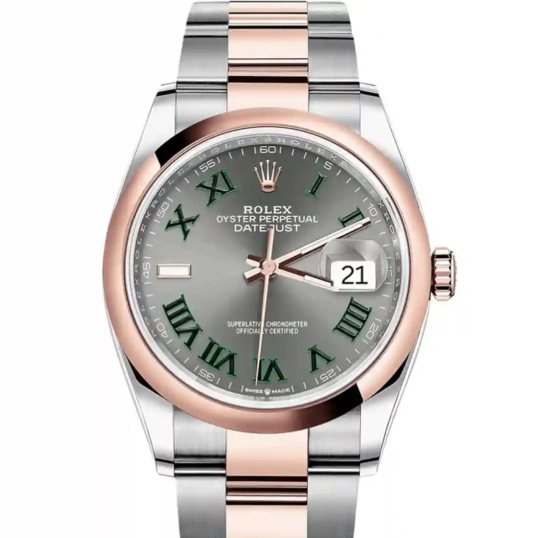 Rolex Datejust Automatik Grau