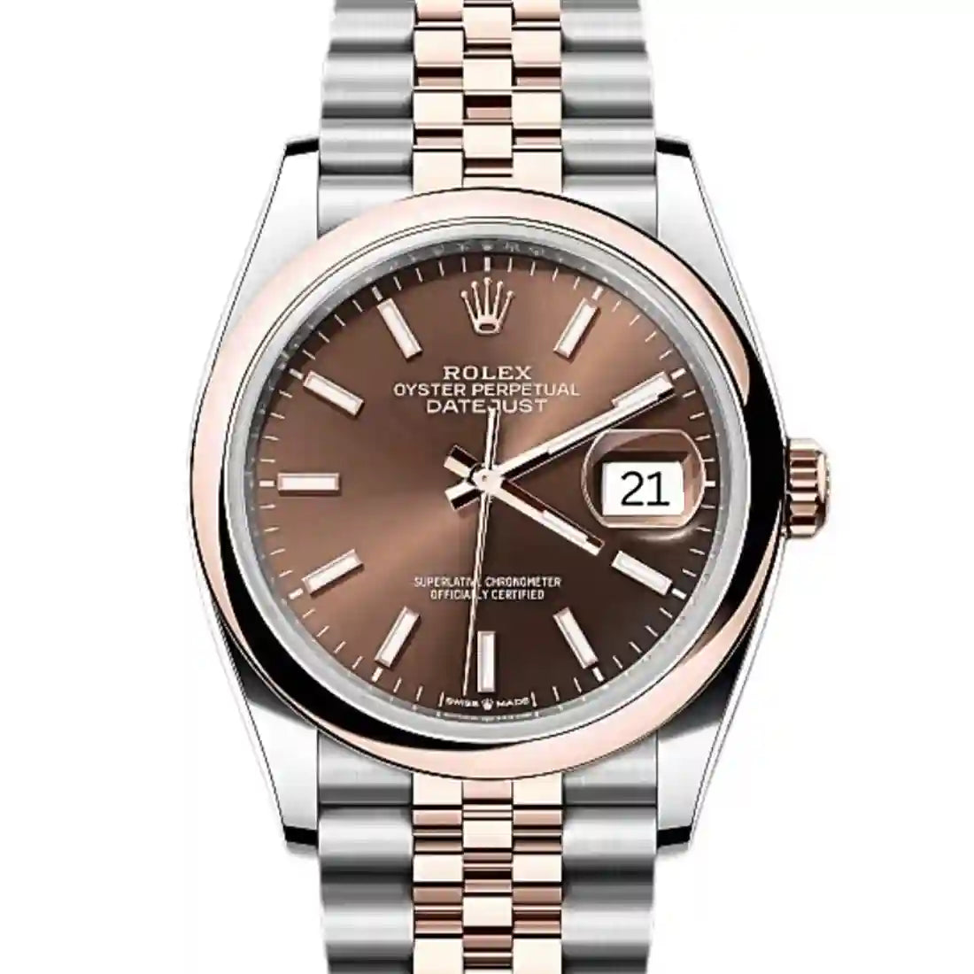 Rolex Datejust Automatik Braun