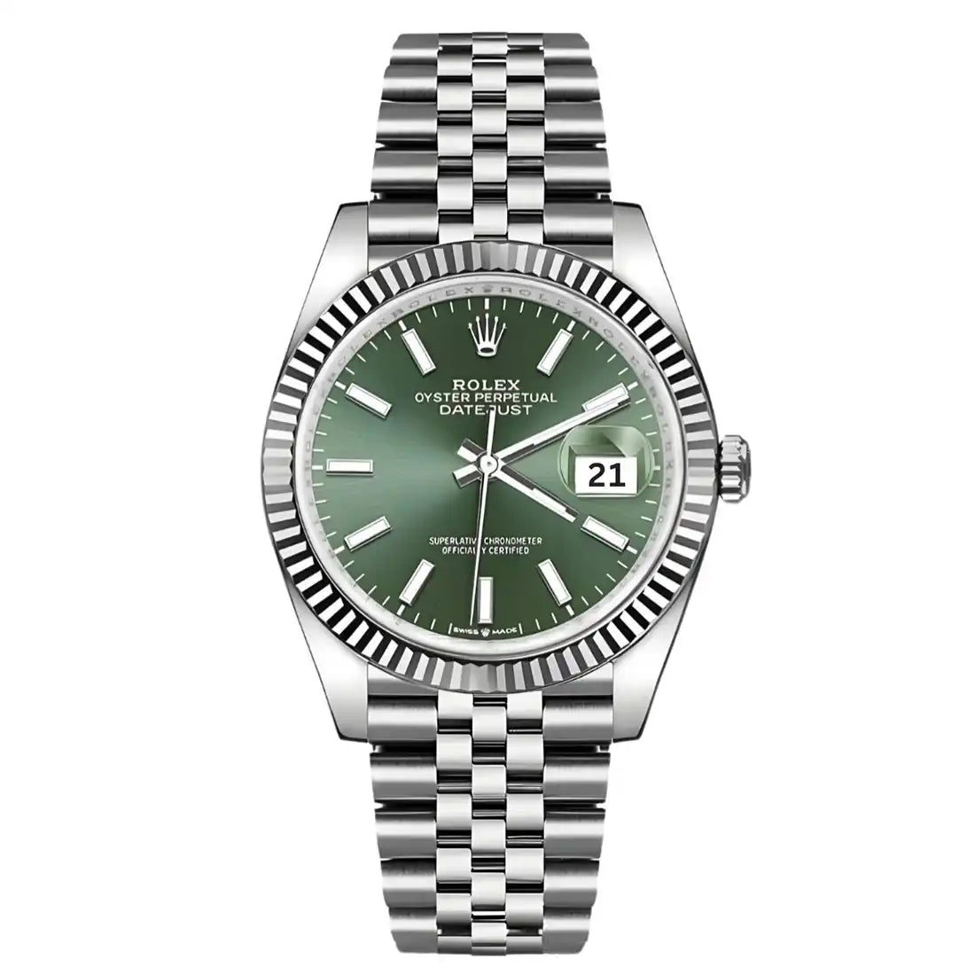 Rolex Datejust Groen 36 mm