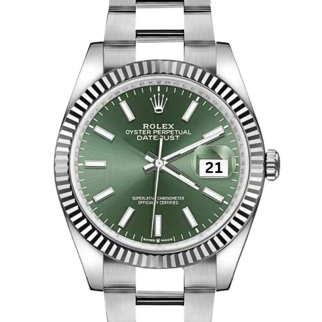 Rolex Datejust Groen 36 mm