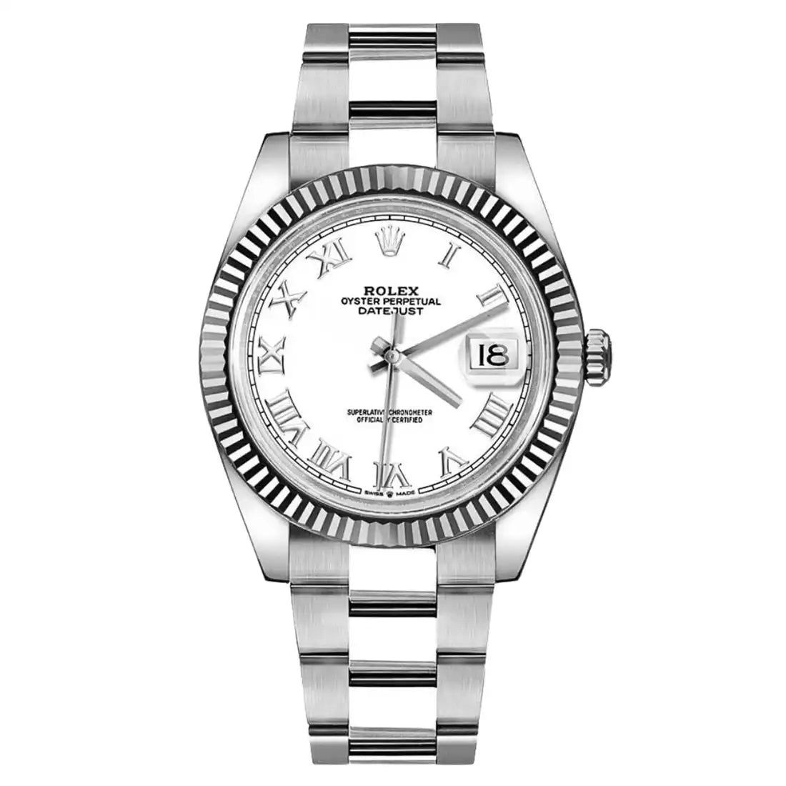 Rolex Datejust Automatic White 41mm